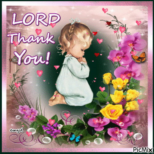Lord thank You! - Бесплатни анимирани ГИФ