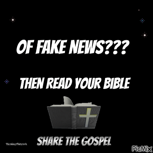 Are you tired of fake news ??? - GIF animé gratuit