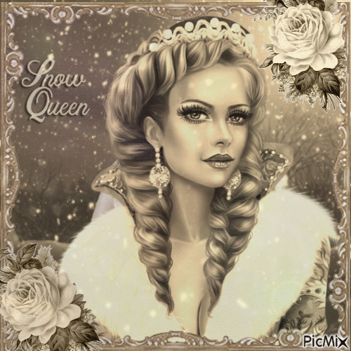 SNOW QUEEN - Free animated GIF