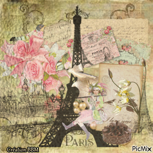 Paris par BBM - Ilmainen animoitu GIF