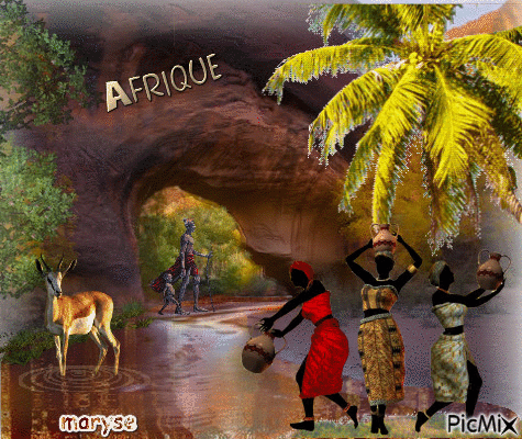 afrique - Ingyenes animált GIF
