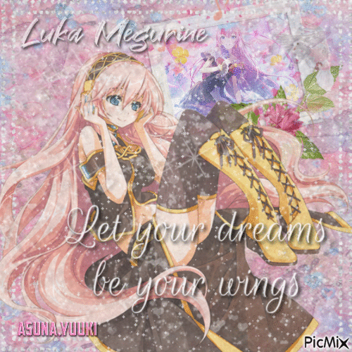Let your dreams be your wings - Nemokamas animacinis gif