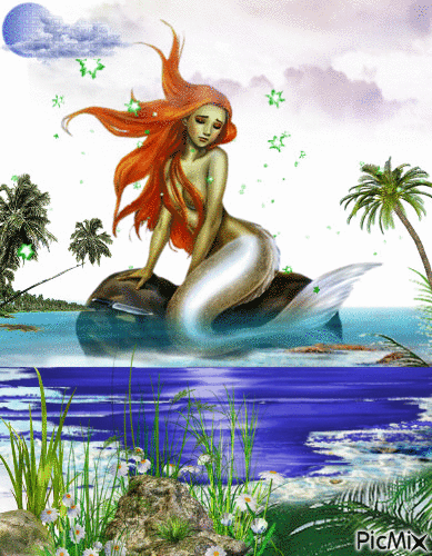 Mermaidia - GIF animé gratuit