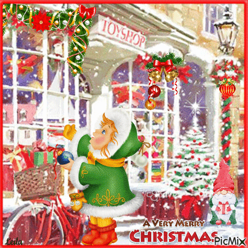 A Very Merry Christmas 6 - Безплатен анимиран GIF