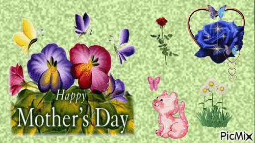 HAPPY MOTHER'S DAY - Ingyenes animált GIF