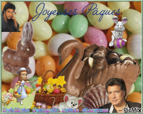 Joyeuses Pâques - Besplatni animirani GIF