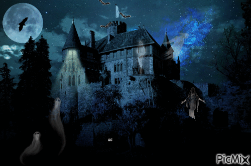 Spooky Night - GIF animado gratis