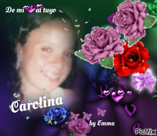 Carolina - Gratis animeret GIF