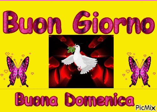 Buona Domenica - Δωρεάν κινούμενο GIF