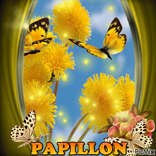 PAPILLON - Gratis animeret GIF