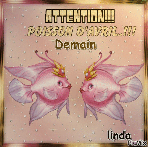 poisson d,avril - Free animated GIF