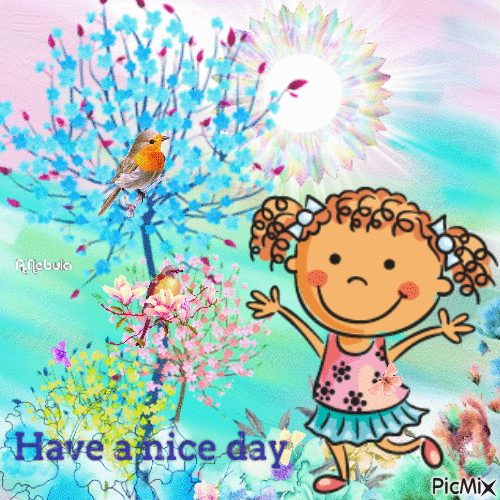 Have a nice day - Kostenlose animierte GIFs