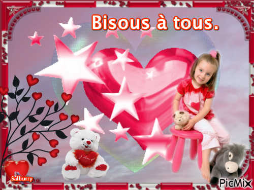 Bisous. - Free PNG