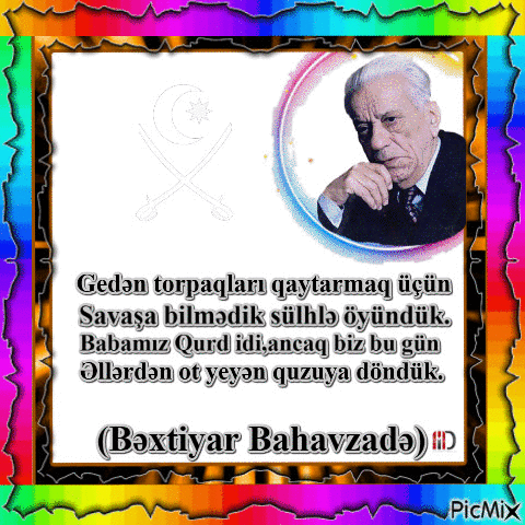 Bəxtiyar Vahabzadə - GIF animate gratis