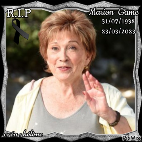 R.I.P Marion Game - kostenlos png