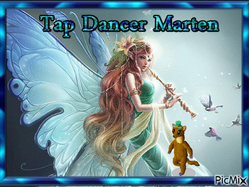 Tap dancer Marten - GIF animate gratis