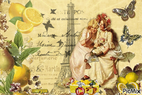 parfum citron - Nemokamas animacinis gif