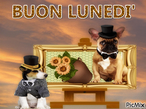 BUON LUNEDI' - Бесплатный анимированный гифка