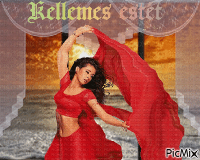 Kellemes estét - Δωρεάν κινούμενο GIF