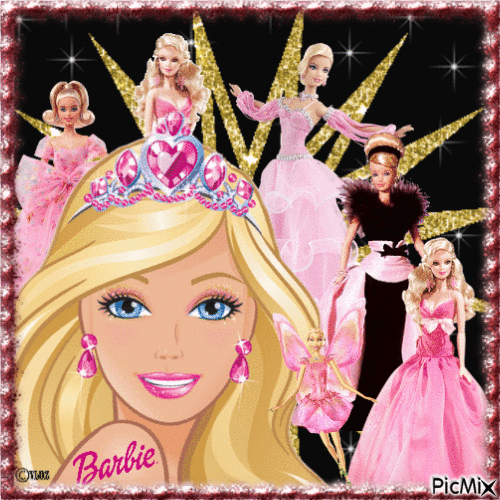 barbie - GIF animado gratis