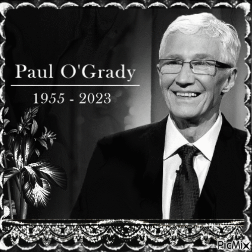 Tribute to Paul O'Grady - GIF animé gratuit