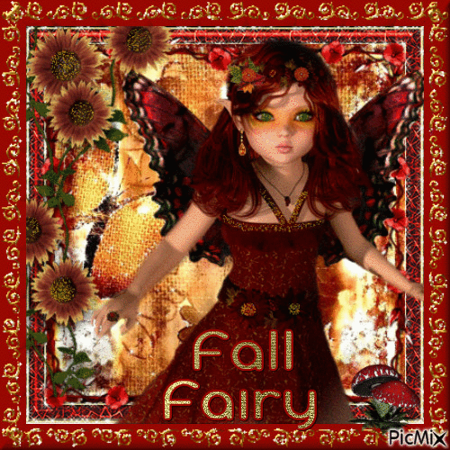 Fall Fairy - Zdarma animovaný GIF