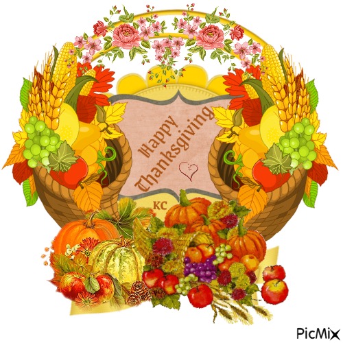 Happy  Thanksgiving - PNG gratuit