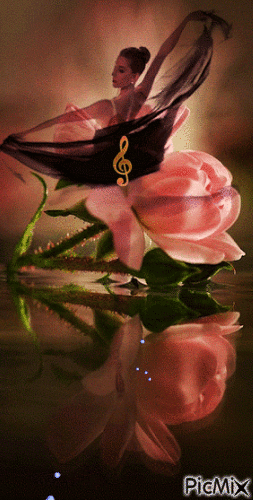 Danza en flor - Bezmaksas animēts GIF