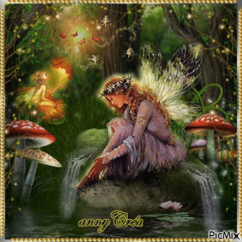 Forest fairies - Free animated GIF