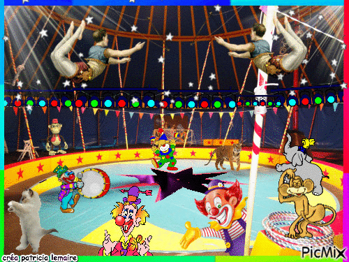 Circus ! - GIF animado grátis