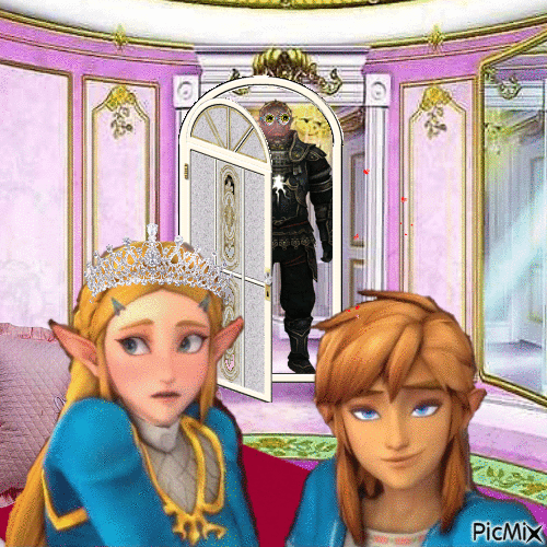 Zelink Caught in the Act - GIF animado grátis