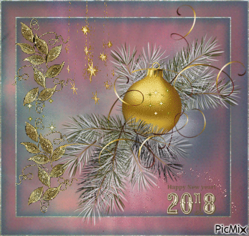 new year 2016 - 免费动画 GIF