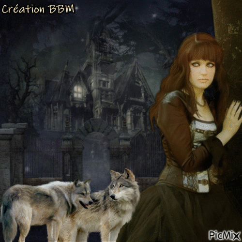 La belle et les loups par BBM - Безплатен анимиран GIF