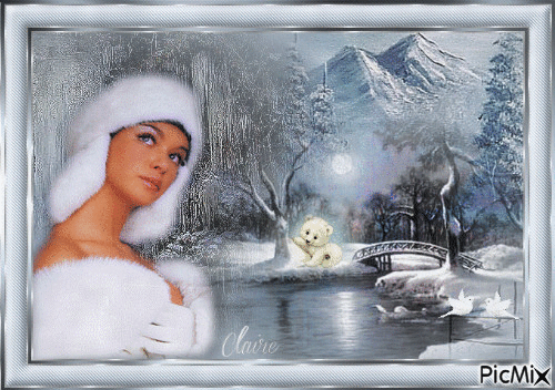 Image hivernale - Ingyenes animált GIF