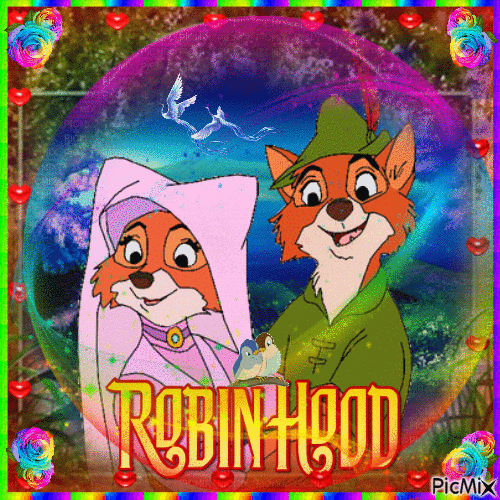 Disney Robin Hood - GIF animé gratuit