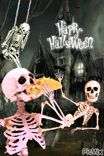Happy Halloween - GIF animasi gratis