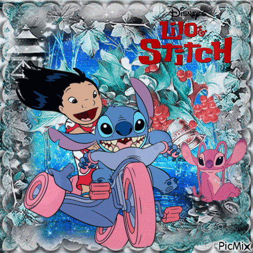 lilo & Stitch - Δωρεάν κινούμενο GIF