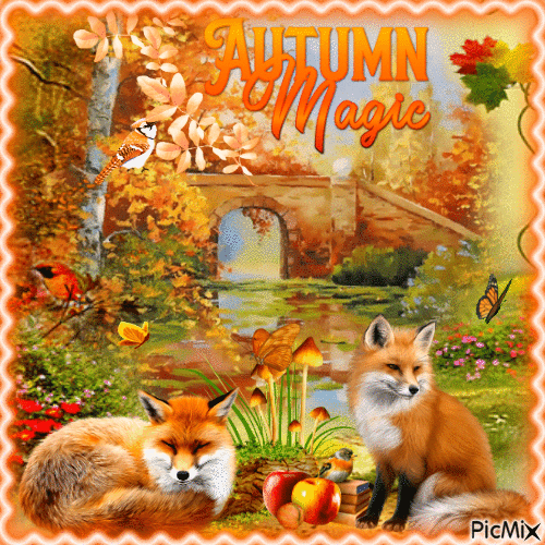 Autumn Magico - Bezmaksas animēts GIF