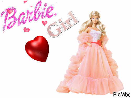 barbie - Ingyenes animált GIF