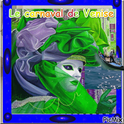 Le carnaval de Venise - Bezmaksas animēts GIF