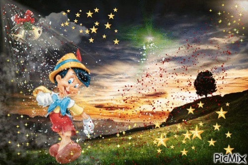 Pinocchio :) - Бесплатный анимированный гифка