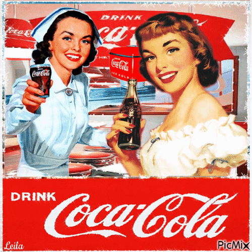 Drink Coca-Cola - Zdarma animovaný GIF