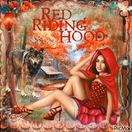 Red Riding Hood - 無料のアニメーション GIF