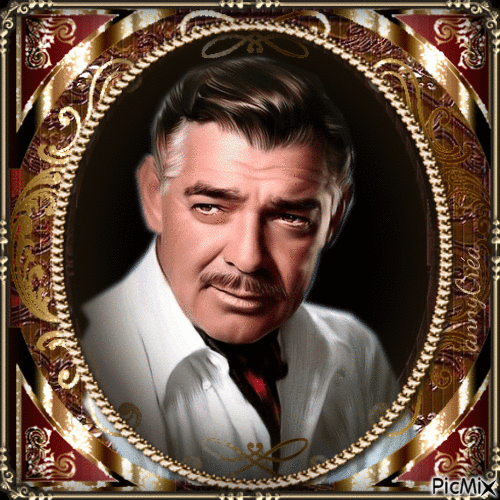 Clark Gable - Bezmaksas animēts GIF