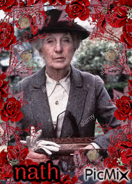 Miss Jane Marple,concours - Gratis animerad GIF