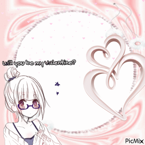 will you be my valentine? - 無料のアニメーション GIF