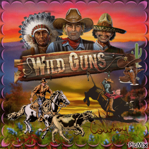 cowboy - Ilmainen animoitu GIF