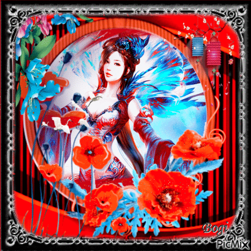 Oriental picture... - GIF animate gratis