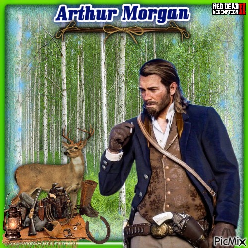 Arthur Morgan RDR2 - 免费PNG