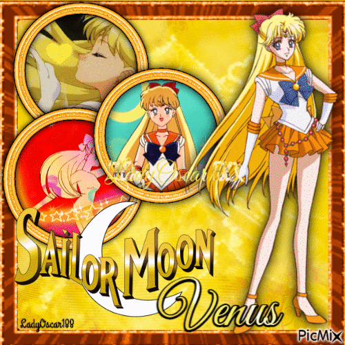 Sailor Venus - Nemokamas animacinis gif